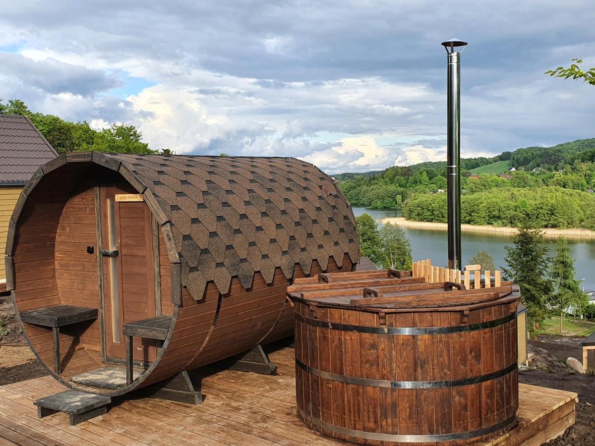 Ostrzycki Las Domki Nad Jeziorem -Balia-Sauna-Prywatny Pomost Pierszczewo Εξωτερικό φωτογραφία