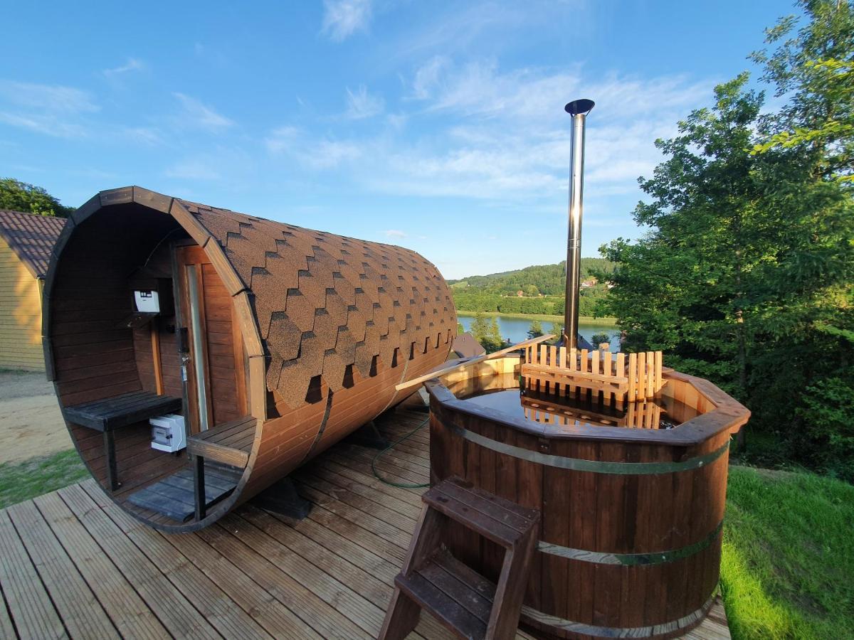 Ostrzycki Las Domki Nad Jeziorem -Balia-Sauna-Prywatny Pomost Pierszczewo Εξωτερικό φωτογραφία