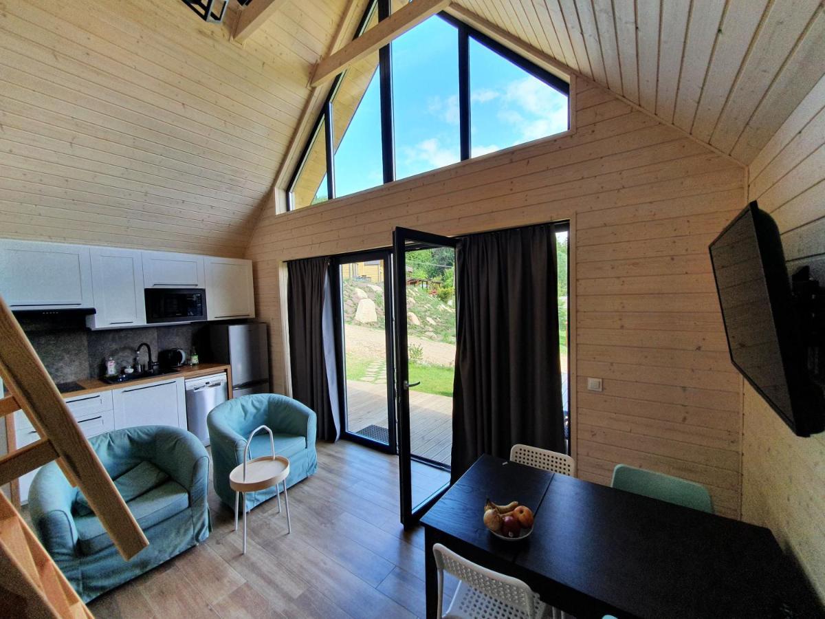 Ostrzycki Las Domki Nad Jeziorem -Balia-Sauna-Prywatny Pomost Pierszczewo Εξωτερικό φωτογραφία
