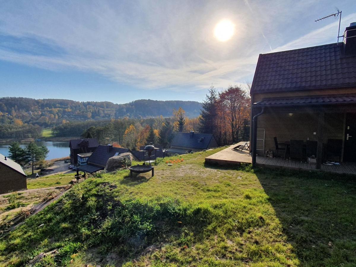 Ostrzycki Las Domki Nad Jeziorem -Balia-Sauna-Prywatny Pomost Pierszczewo Εξωτερικό φωτογραφία